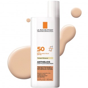 La Roche-Posay Anthelios Tinted Sunscreen SPF50, Ultra-Light Fluid