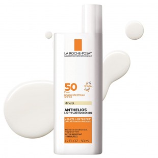 La Roche-Posay Anthelios Mineral Ultra-Light Face Sunscreen SPF50, Zinc Oxide