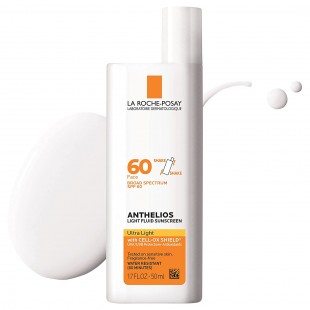 La Roche-Posay Anthelios Ultra Light Fluid Face Sunscreen SPF60 for Sensitive Skin 