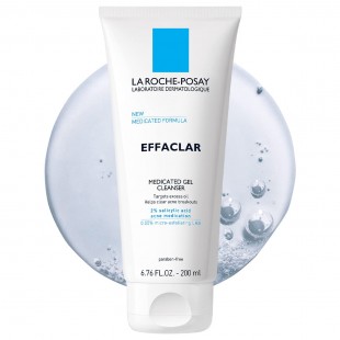 La Roche-Posay Effaclar Medicated Gel Facial Cleanser with Salicylic Acid
