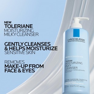 La Roche-Posay Toleriane Moisturizing Milky Cleanser with Glycerin 400mL