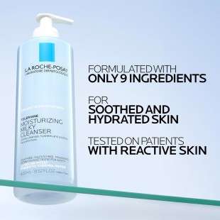 La Roche-Posay Toleriane Moisturizing Milky Cleanser with Glycerin 400mL