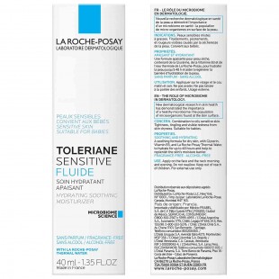 La Roche-Posay Toleriane Sensitive Fluide Face Moisturizer 40mL