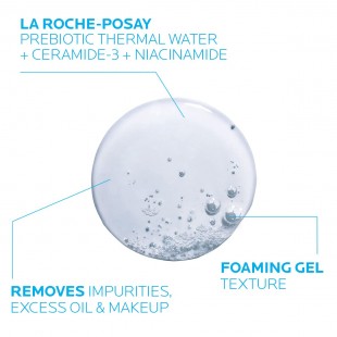 La Roche-Posay Toleriane Purifying Foaming Facial Cleanser for Normal to Oily Skin