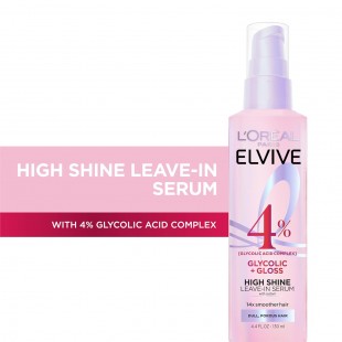 L'Oreal Elvive Glycolic + Gloss High Shine Leave-In Hair Serum 130mL