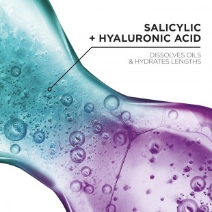 L'Oreal Elvive Hyaluron + Pure 72H Purifying Shampoo for Oily Hair with Salicylic Acid and Hyaluronic Acid, 828mL