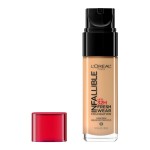 L'Oreal Paris Makeup Infallible Up to 32 Hour Fresh Wear Lightweight Foundation, 455 Natural Buff 30mL