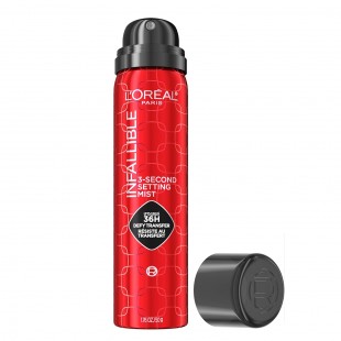 L'Oreal Paris Infallible 3-Second Setting Spray Mist, Microfine Mist for up to 36HR Wear 50gr