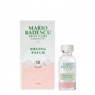 Mario Badescu AM/PM Blemish Kit, Includes Drying Lotion Spot Treatment & Drying Patch Facial Stickers