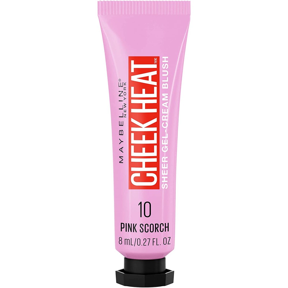 Maybelline Cheek Heat Gel-Cream Blush Makeup PINK SCORCH