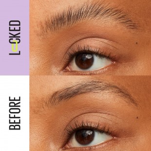 Maybelline Super Lock Brow Glue Eyebrow Gel, Lightweight Brow Gel For Up To 24HR Hold, Clear 7mL