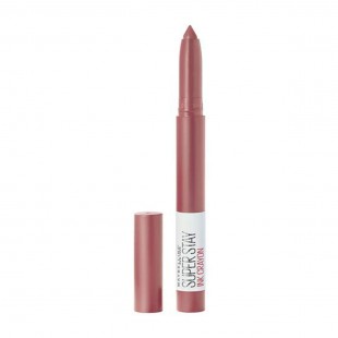 Maybelline Super Stay Ink Crayon Matte Lipstick with Built-in Sharpener Lead The Way 15
