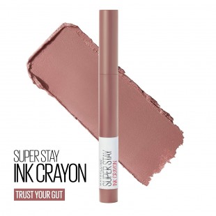 Maybelline Super Stay Ink Crayon Matte Lipstick with Built-in Sharpener Trust Your Gut 10