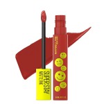 Maybelline Super Stay Matte Ink Liquid Lip Color, Moodmakers Lipstick Collection, HARMONIZER 455, Red Brown, 5mL