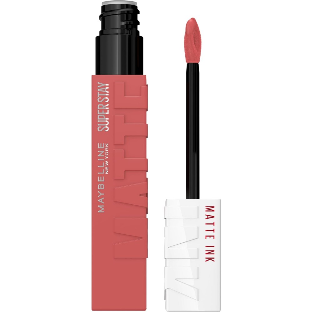 Maybelline Super Stay Matte Ink Liquid Lipstick Makeup, RINGLEADER 175 Mauve Pink 5mL