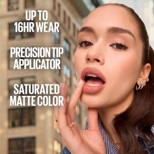 Maybelline Super Stay Matte Ink Liquid Lipstick Makeup, RINGLEADER 175 Mauve Pink 5mL