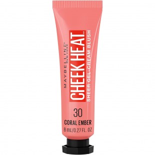 Maybelline Cheek Heat Gel-Cream Blush Makeup CORAL EMBER