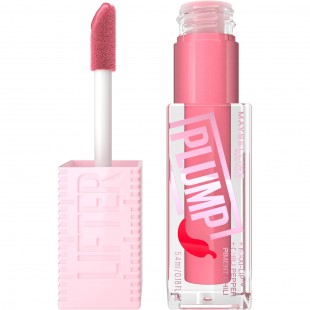 MAYBELLINE Lifter Gloss Plump with Chili Pepper and 5% Maxi-Lip, Blush Blaze 5.4mL