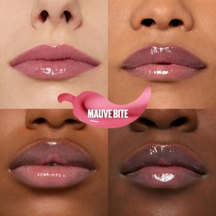 MAYBELLINE Lifter Gloss Plump with Chili Pepper and 5% Maxi-Lip, Mauve Bite 5.4mL