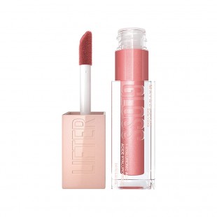 Maybelline Lifter Gloss MOON Color, Hydrating Lip Gloss with Hyaluronic Acid