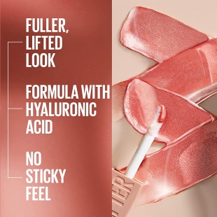 Maybelline Lifter Gloss PEARL Color, Hydrating Lip Gloss with Hyaluronic Acid 