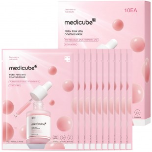 MEDICUBE PDRN Pink Vita Coating Mask 1Count