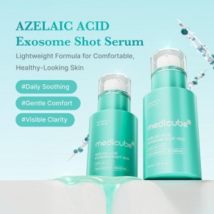 MEDICUBE Exosome Shot Azelaic Acid 7,500 PPM Spicule Facial Serum 30mL
