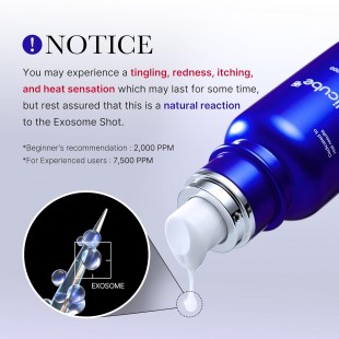 MEDICUBE Exosome Shot Zero 7,500 PPM Spicule Facial Serum 30mL