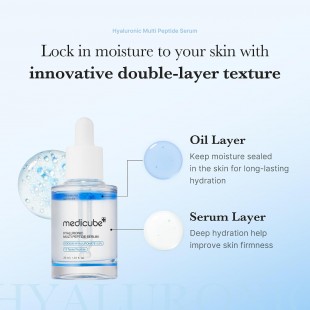 MEDICUBE Hyaluronic Multi Peptide PDRN Serum 30mL