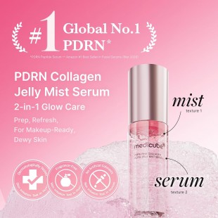 MEDICUBE PDRN Pink Collagen Jelly Mist Serum 60mL