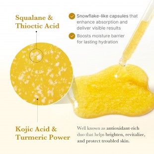 MEDICUBE Kojic Acid Turmeric Clarifying & Balancing Capsule Serum 30mL