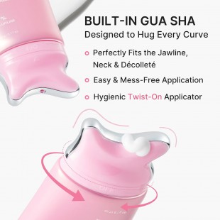 MEDICUBE PDRN Collagen Gua Sha Neck Wrinkle Cream, Firming, Contour Care 90gr