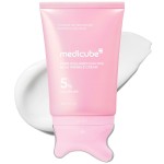 MEDICUBE PDRN Collagen Gua Sha Neck Wrinkle Cream, Firming, Contour Care 90gr