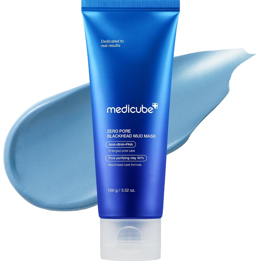 MEDICUBE Zero Pore Blackhead Mud Mask - Pore Cleansing & Gentle Exfoliating 100gr