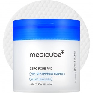 MEDICUBE Toner Pads Zero Pore Pad 2.0 for Exfoliation and Pore Care (70PADS)