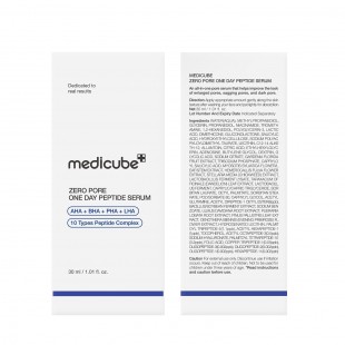 MEDICUBE Zero Pore One Day 10 Peptide Serum 30mL