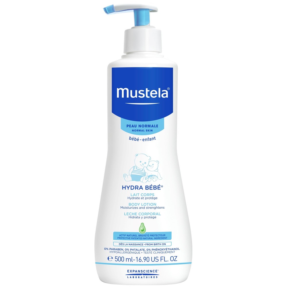 Mustela Hydra Bebe Body Lotion with Natural Avocado, Jojoba & Sunflower Oil