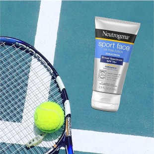 Neutrogena Sport Face Sunscreen SPF 70+, Oil-Free Facial Sunscreen Lotion