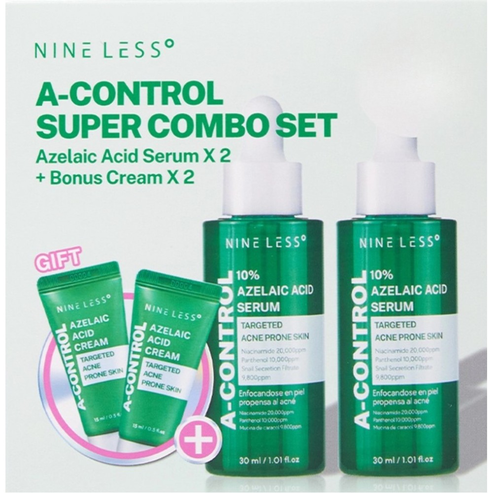 NINELESS A-Control Azelaic Acid Serum Duo Set