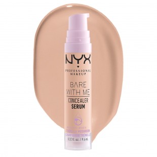 NYX PROFESSIONAL MAKEUP Bare With Me Concealer Serum, Up To 24Hr Hydration - Light 9.6mL