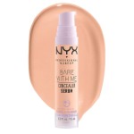 NYX PROFESSIONAL MAKEUP Bare With Me Concealer Serum, Up To 24Hr Hydration - Medium/Vanilla 9.6mL