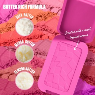 NYX PROFESSIONAL MAKEUP Buttermelt Powder Blush, Up to 12HR Make Up - 01 My Butta Half 5gr