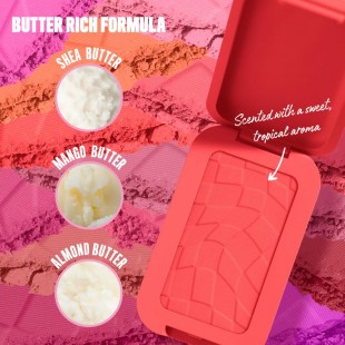 NYX PROFESSIONAL MAKEUP Buttermelt Powder Blush, Up to 12HR Make Up - 05 Had Butta 5gr