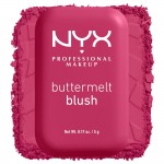 NYX PROFESSIONAL MAKEUP Buttermelt Powder Blush, Up to 12HR Make Up - 11 Butta Than Before 5gr