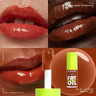 NYX PROFESSIONAL MAKEUP Fat Oil Lip Drip Tinted Lip Gloss - Scrollin'