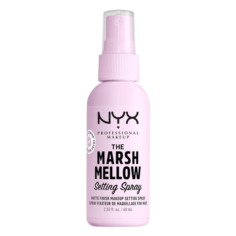 NYX PROFESSIONAL MAKEUP Marshmellow Setting Spray, Matte Setting Spray for 16HR Make Up Wear 60mL