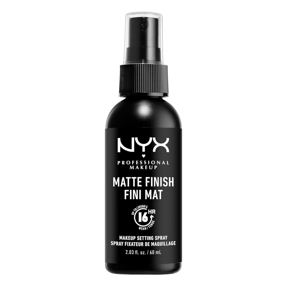 NYX PROFESSIONAL MAKEUP Makeup Setting Spray - Matte Finish, Long-Lasting Vegan Formula 60mL