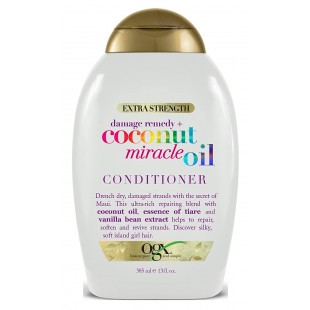 OGX Extra Strength Damage Remedy + Coconut Miracle Oil Conditioner for Dry, Frizzy or Coarse Hair