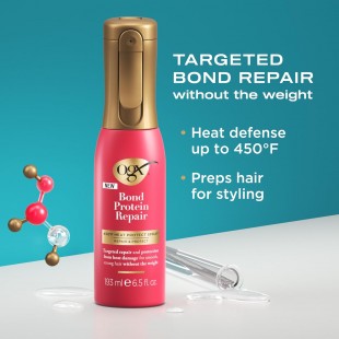 OGX Repair & Protect Bond Protein Repair 450°F Heat Protect Spray 193mL