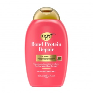 OGX Repair & Protect Bond Protein Shampoo 385mL